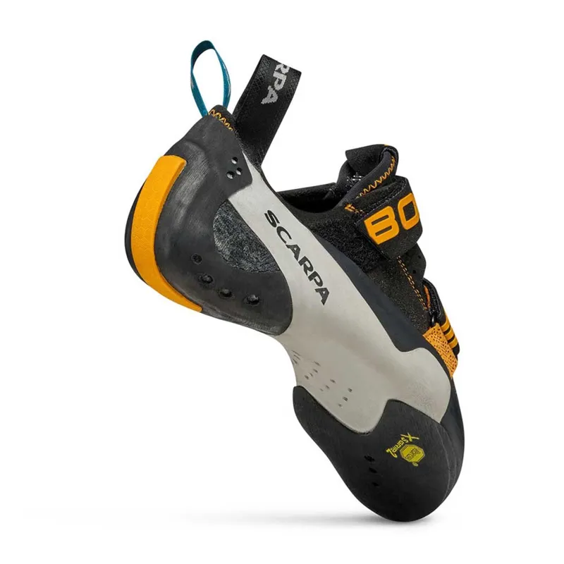 Scarpa Booster Climbing Shoes - Black-Orange-1